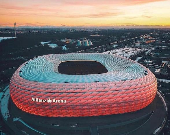 ورزشگاه آلیانتس آرنا زیباترین استادیوم دنیا (+عکس و تاریخچه)